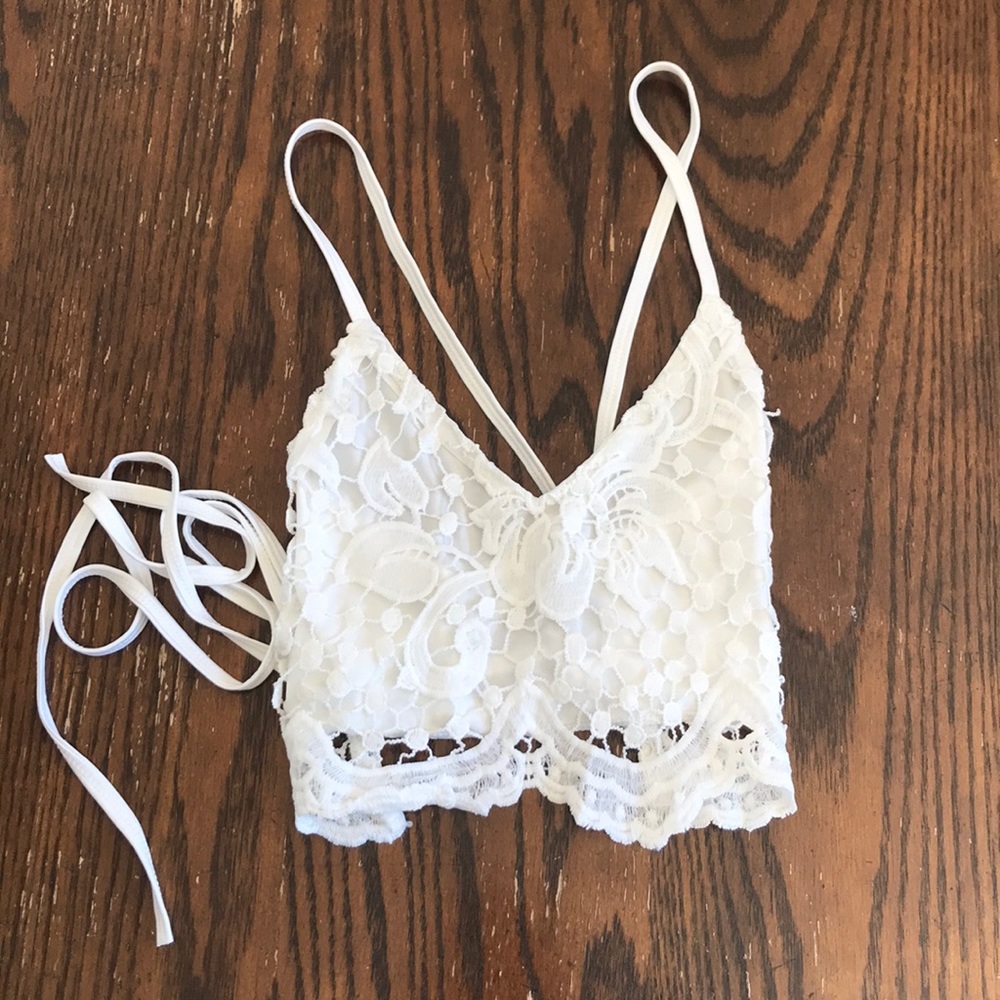 Crop Top with Tie Back